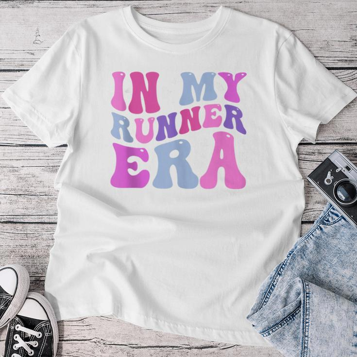 In My Runner Era Running Marathon Fitness Running Mom Women T-shirt Funny Gifts