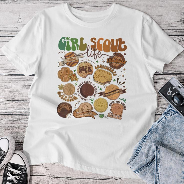 Scout Girl Cookie Dealer Girl Troop Leader Scout Dealer Women T-shirt Funny Gifts
