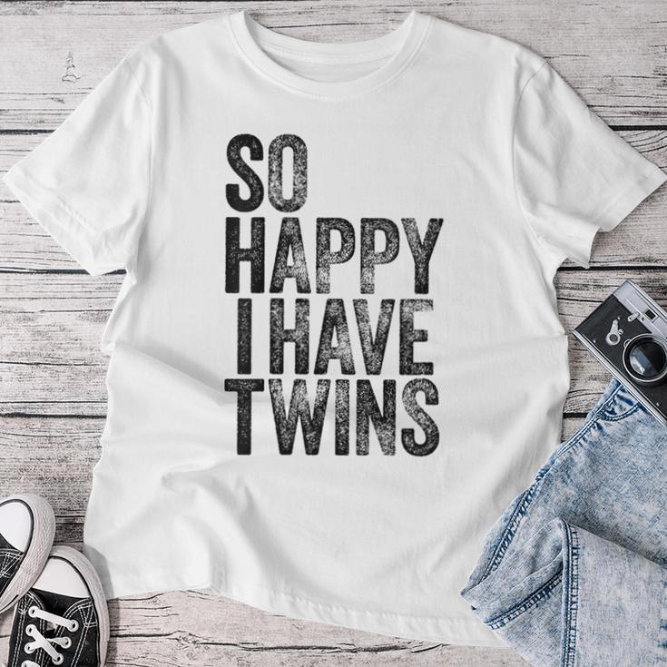 Dad Of Twins Gifts, So Happy I Have Twin Shirts