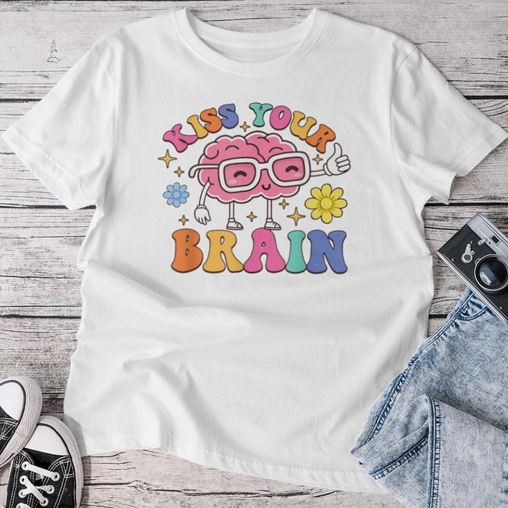 Teacher Life Kiss Your Brain Sped Teacher Students Women T-shirt Unique Gifts
