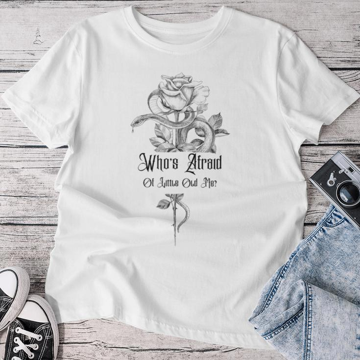 Who's Afraid Of Little Old Me- Snake Cool Confident Women Women T-shirt Funny Gifts