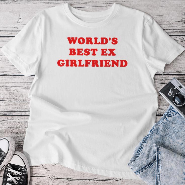 World's Best Ex Girlfriend Noël Amusant T-shirt femme Cadeaux drôles