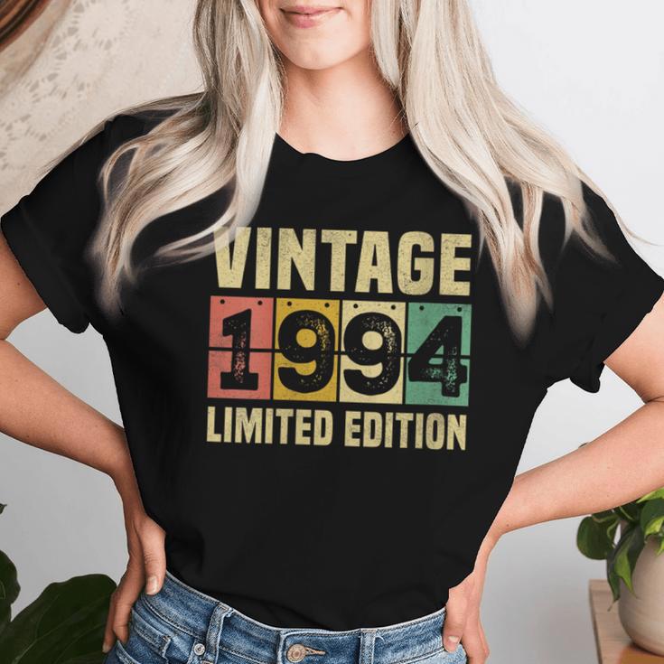 30Th Birthday 30 Year Old Vintage 1994 Limited Edition Women T-shirt Gifts for Her