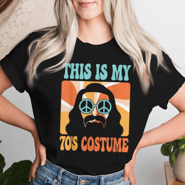 This Is My 70S Costume Groovy Hippie Theme Party Outfit Men Women T-shirt Gifts for Her