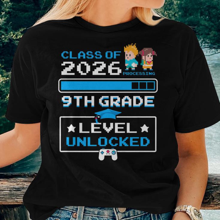 9Th Grade First Day Of School Class Of 2026 Cute Video Games Women T-shirt Gifts for Her