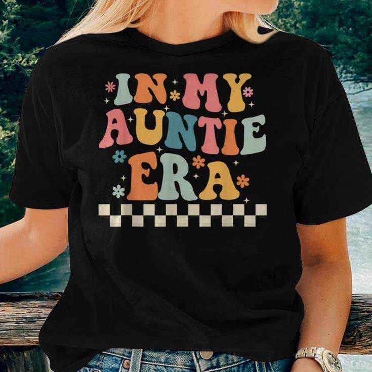 In My Auntie Era Announcement Favorite Aunt Mother Women T-shirt Gifts for Her