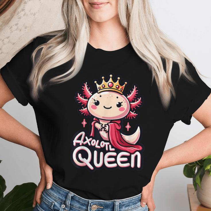 Axolotl Queen Girls Axolotl Lover Axolotl Women T-shirt Gifts for Her