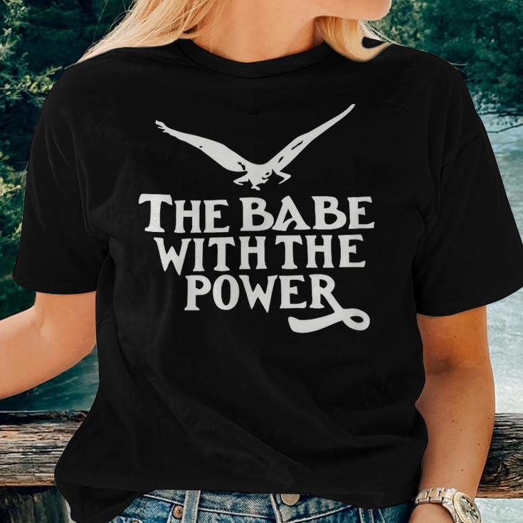 The Babe With The Power Girl Power Women T-shirt Gifts for Her