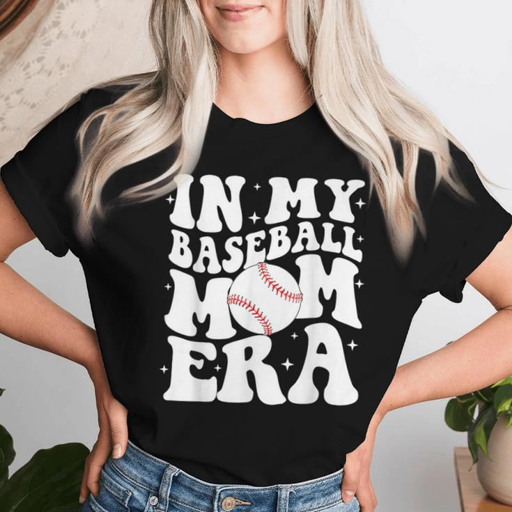 In My Baseball Mom Era Baseball Mama Game Day Women T-shirt Gifts for Her