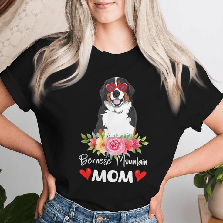 Bernese Mountain Mom Mama Sunglasses Dog Lover Owner Womens Women T-shirt Gifts for Her