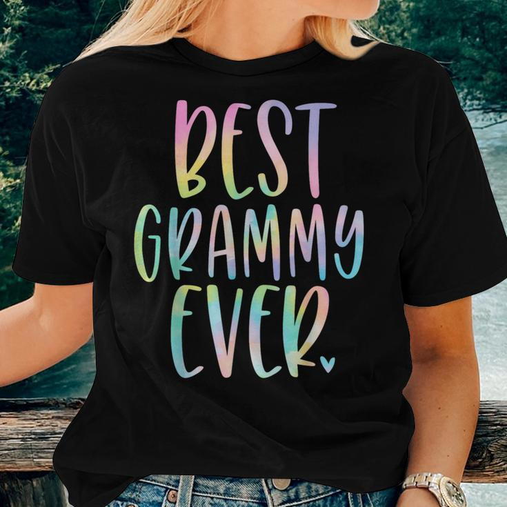 Best Grammy Ever Mother's Day Tie Dye Women T-shirt Gifts for Her