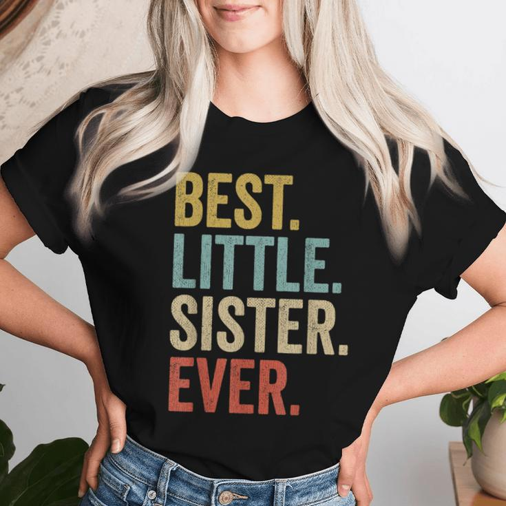 Best Little Sister Ever Little Sister Women T-shirt Gifts for Her