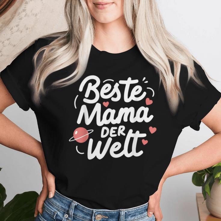 Beste Mama Der Welt Muttertag Geburtstag Mutter Sohn Tochter T-shirt Frauen Geschenke für Sie