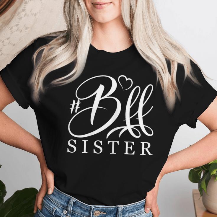 Bff Sister Best Friend For Two Bffs Girls' Partner Look T-shirt Frauen Geschenke für Sie