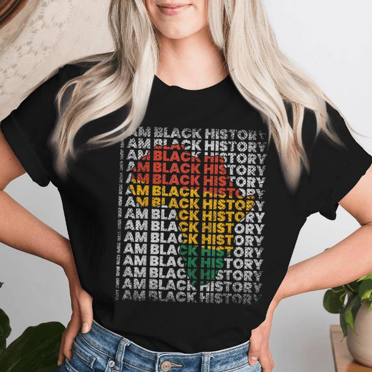 I Am Black History Month African American Men Women T-shirt Gifts for Her