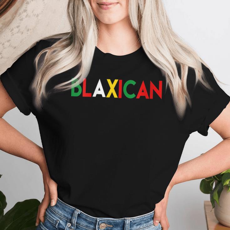 Blaxican Black Mexican Meme Women T-shirt Gifts for Her