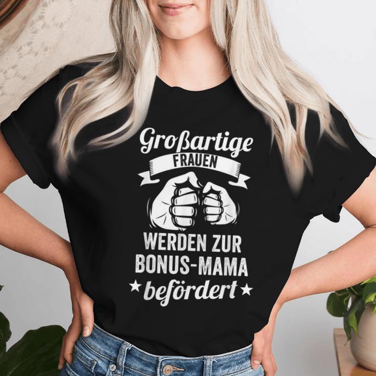 Bonus Mama Stepmama T-shirt Frauen Geschenke für Sie