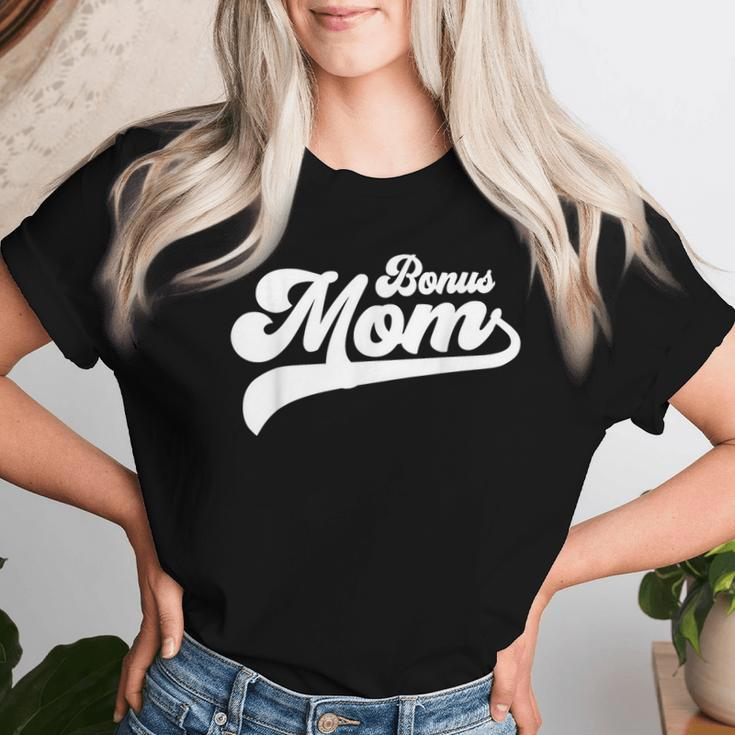 Bonus Mom Mother's Day Bonus Mom Women T-shirt Gifts for Her