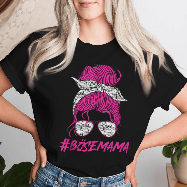 Böse Alte Frau Mama Totenkopf T-shirt Frauen Geschenke für Sie