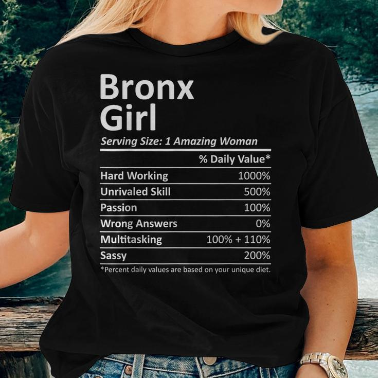 Bronx Girl Ny New York City Home Roots Usa Women T-shirt Gifts for Her