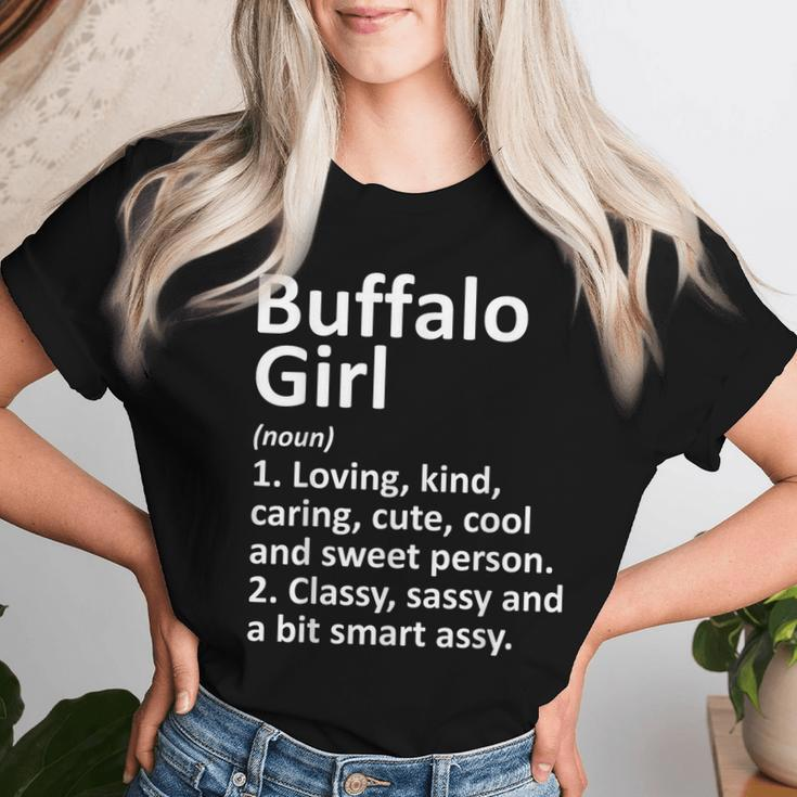 Buffalo Girl Ny New York City Home Roots Women T-shirt Gifts for Her