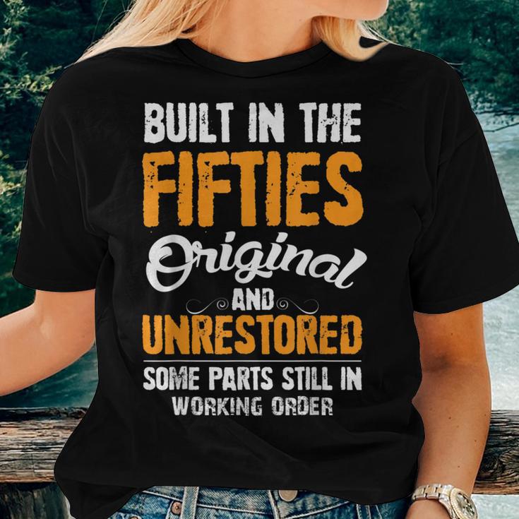 Built In The 50S Built In The Fifties 50S Birthday Women T-shirt Gifts for Her