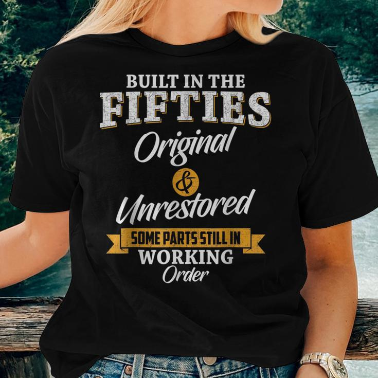 Built In The Fifties Built In The 50S Birthday Great Women T-shirt Gifts for Her