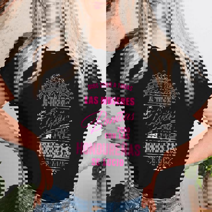 Camisa De Honduras Para Es Hondureñas Camiseta de mujer