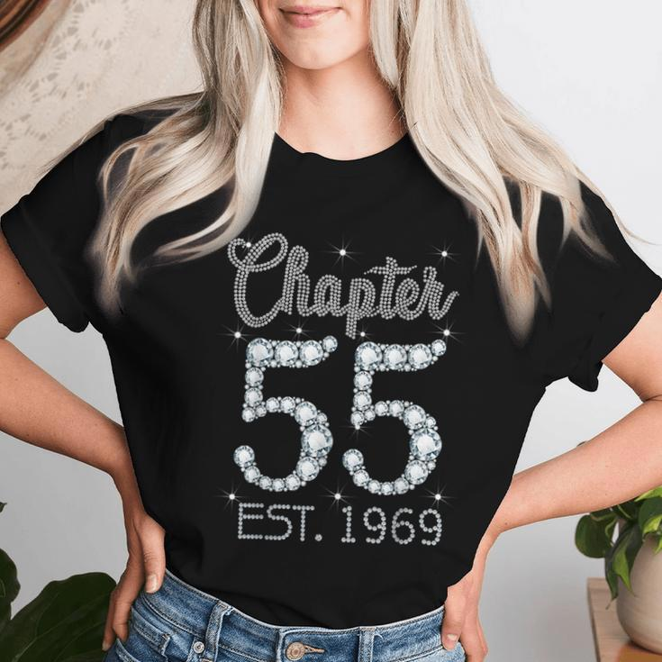 Chapter 55 Est 1969 Happy 55Th Birthday Girl For Her Women T-shirt Gifts for Her
