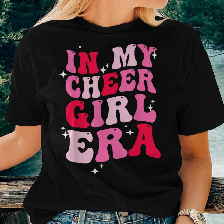 In My Cheer Girl Era Groovy Cheerleader Cheerleading Girl Women T-shirt Gifts for Her