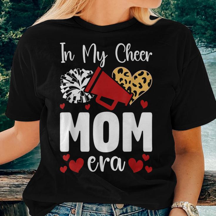 In My Cheer Mom Era Cheerleading Football Cheer Mom Women T-shirt Gifts for Her