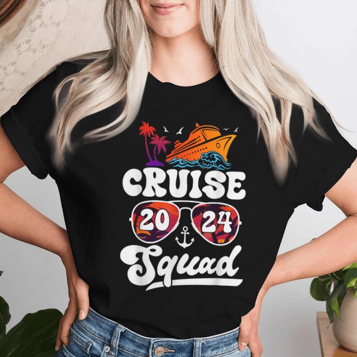 Cruise Outfits For 2024 Family Cruise Squad Matching Women T-shirt Gifts for Her