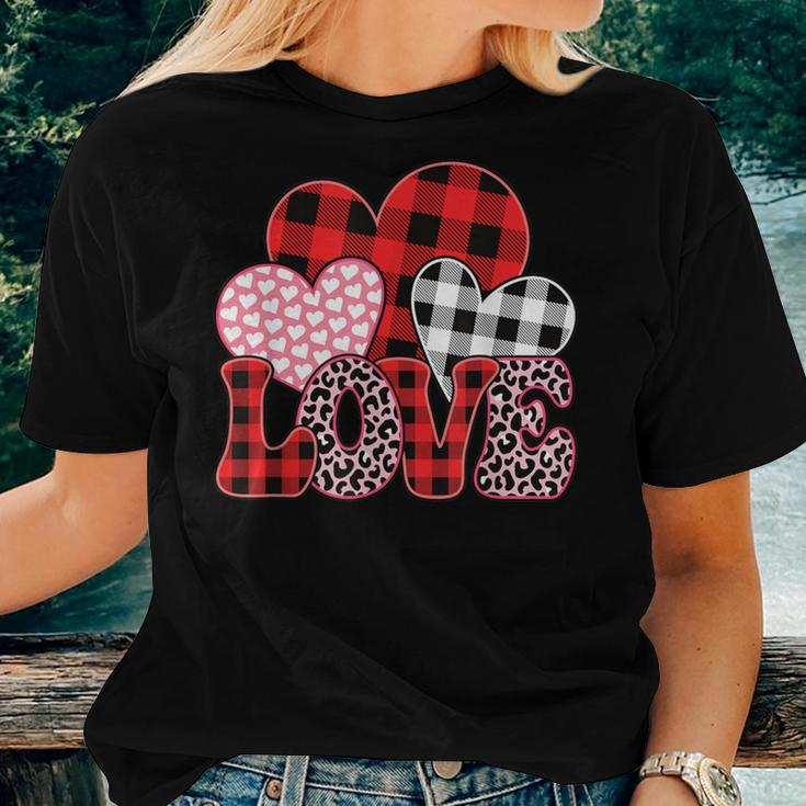 Cute Valentines Day Heart Love Girls Women T-shirt Gifts for Her