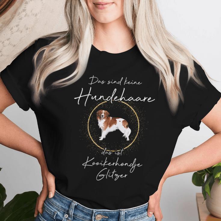 Das Ist Kooikerhondje Glitter Dog Dog Mama Paw T-shirt Frauen Geschenke für Sie