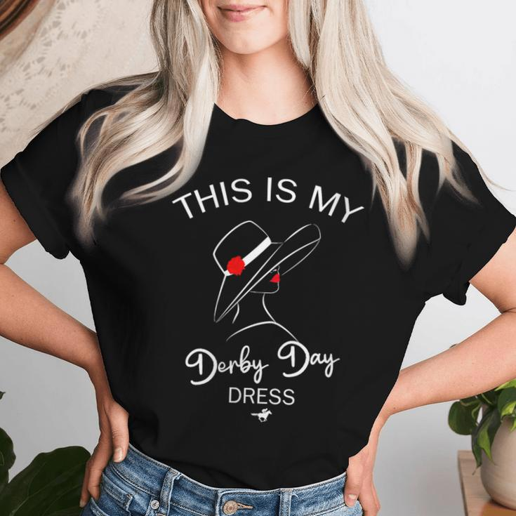 Derby Day 2022 Horse Derby 2022 This Is My Derby Day Dress Women T-shirt Gifts for Her