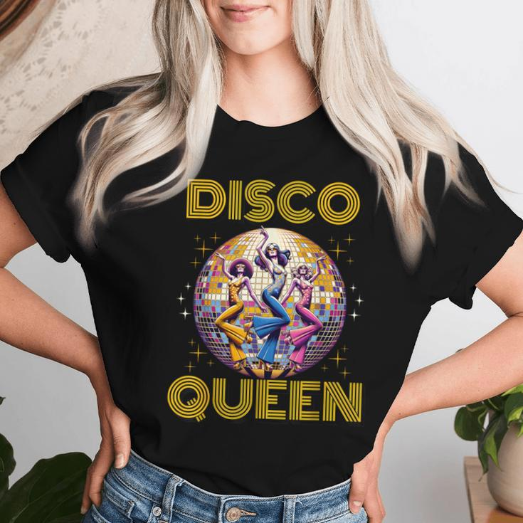 Disco Queen 70S 80S Retro Vintage Costume Disco Women T-shirt Gifts for Her