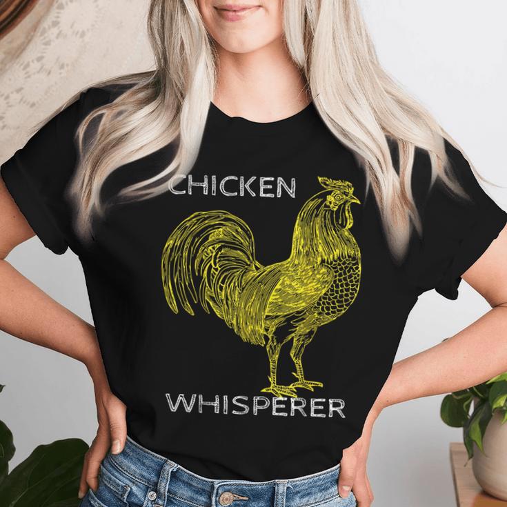 Farmer Ideas For Chicken Lover Backyard Farming Women T-shirt Gifts for Her