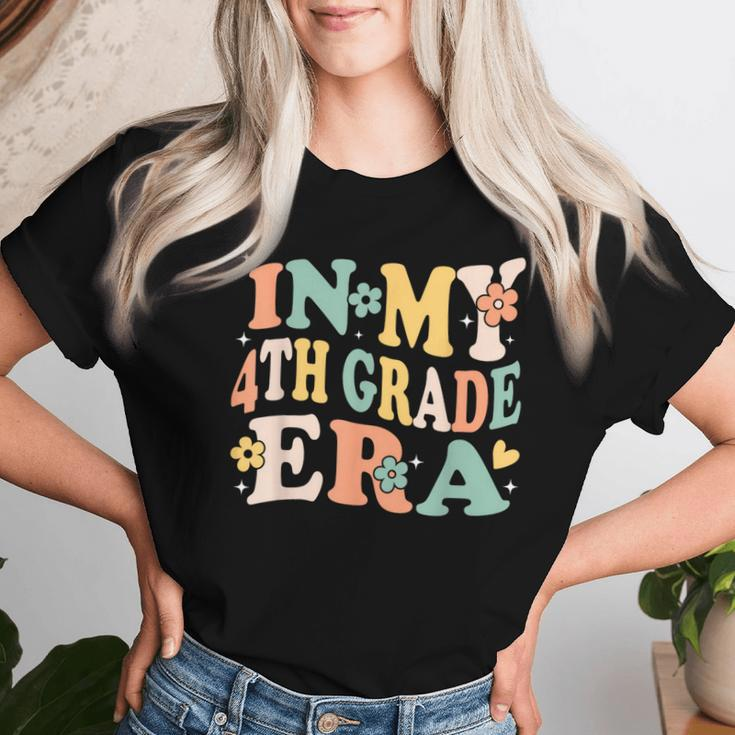 In My Fourth Grade Era Retro 4Th Back To School First Day Women T-shirt Gifts for Her