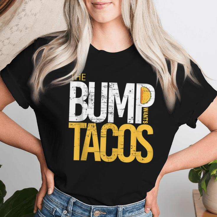 Baby Boy Girl Bump Taco Pregnant For Her Women T-shirt Gifts for Her