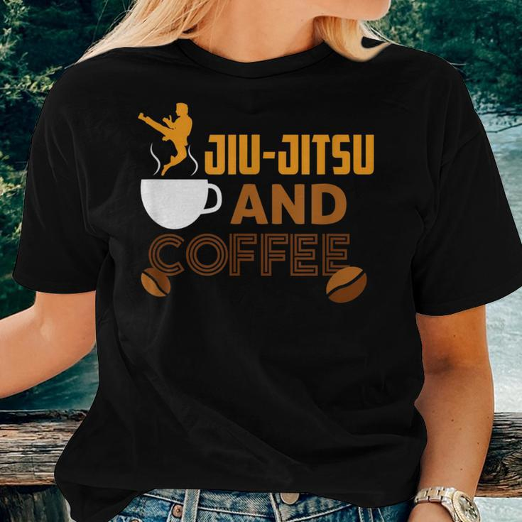 Brazilian Jiu Jitsu And Coffee Bjj Gi Women Women T-shirt Gifts for Her