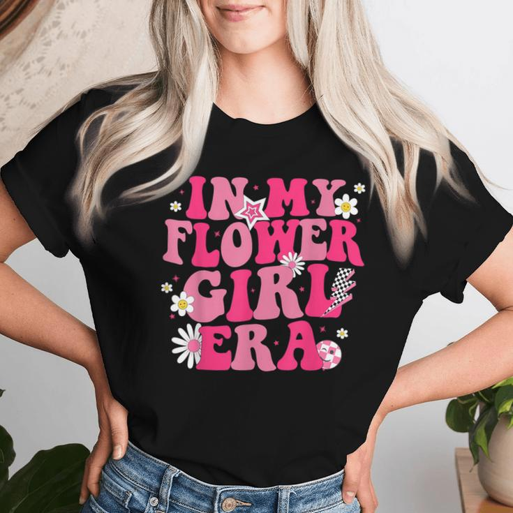 In My Flower Girl Era Retro Groovy Flower Girl Women T-shirt Gifts for Her