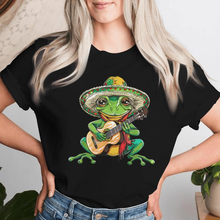 Frog Cinco De Mayo For Frog Lover Women Women T-shirt Gifts for Her