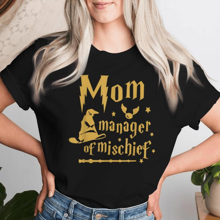 Magical Mom Manager Of Mischief Mother's Day Women T-shirt Gifts for Her
