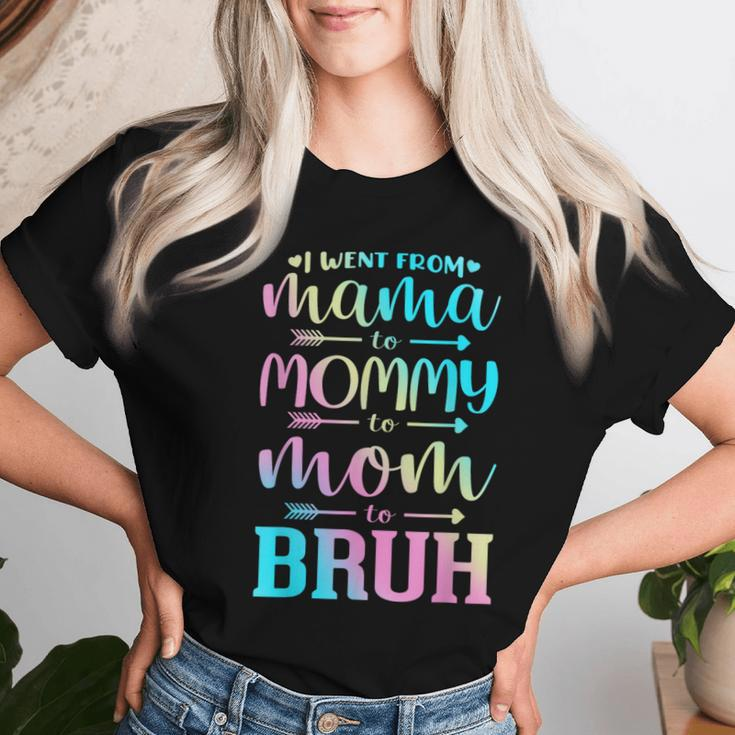 For Mom And Son Bruh Women T-shirt Gifts for Her