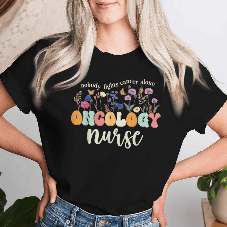 Oncology Nurse Squad Oncology Medical Assistant Women T-shirt Gifts for Her
