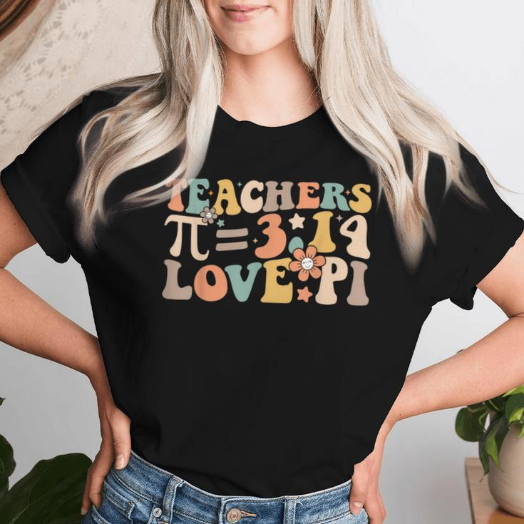 Pi Day Math Teacher 314 Pi Symbol Nerds Women Women T-shirt Gifts for Her
