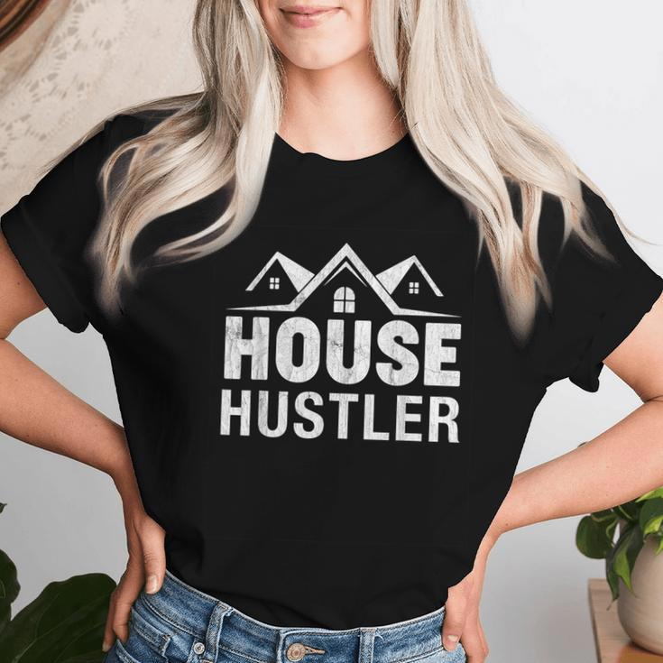 Real Estate Realtor House Hustler Women T-shirt Gifts for Her