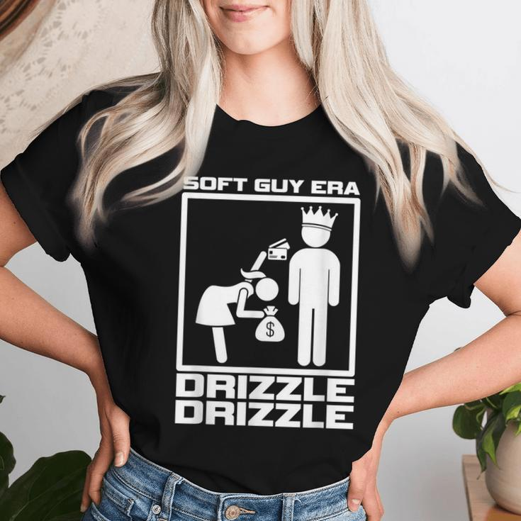 Soft Guy Era Drizzle Drizzle Soft Girl Era Parody Women T-shirt Gifts for Her