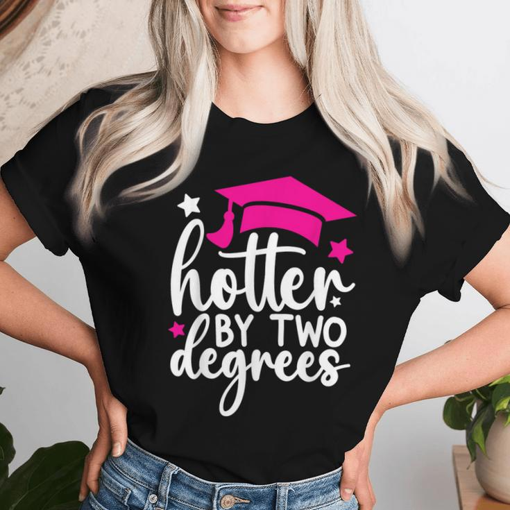 Two Degrees Hotter Graduation 2024 Girl Women T-shirt Gifts for Her