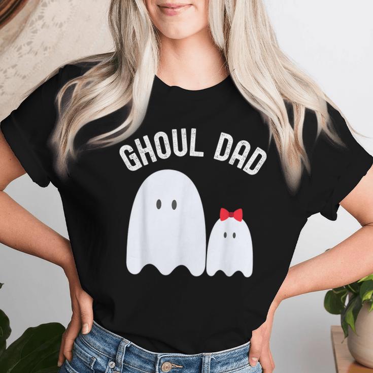 Ghoul Dadatertag Papaon Mädchenater Tochter Ghost T-shirt Frauen Geschenke für Sie